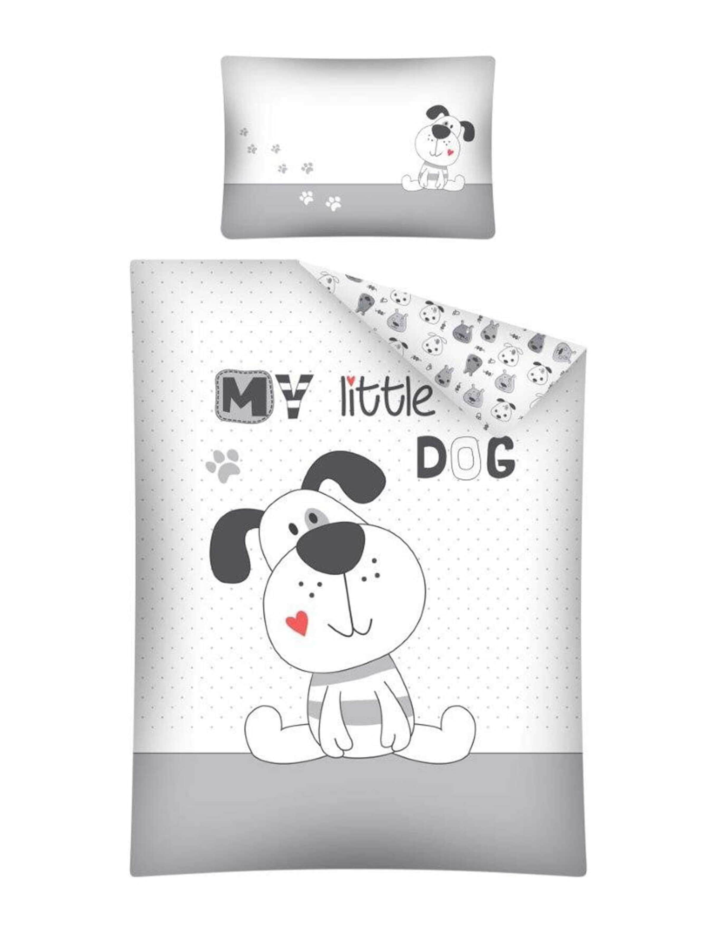 Housse de couette ' MAYAMOO ' DETEXPOL en blanc : devant