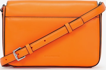Karl Lagerfeld Torba na ramię w kolorze pomarańczowy