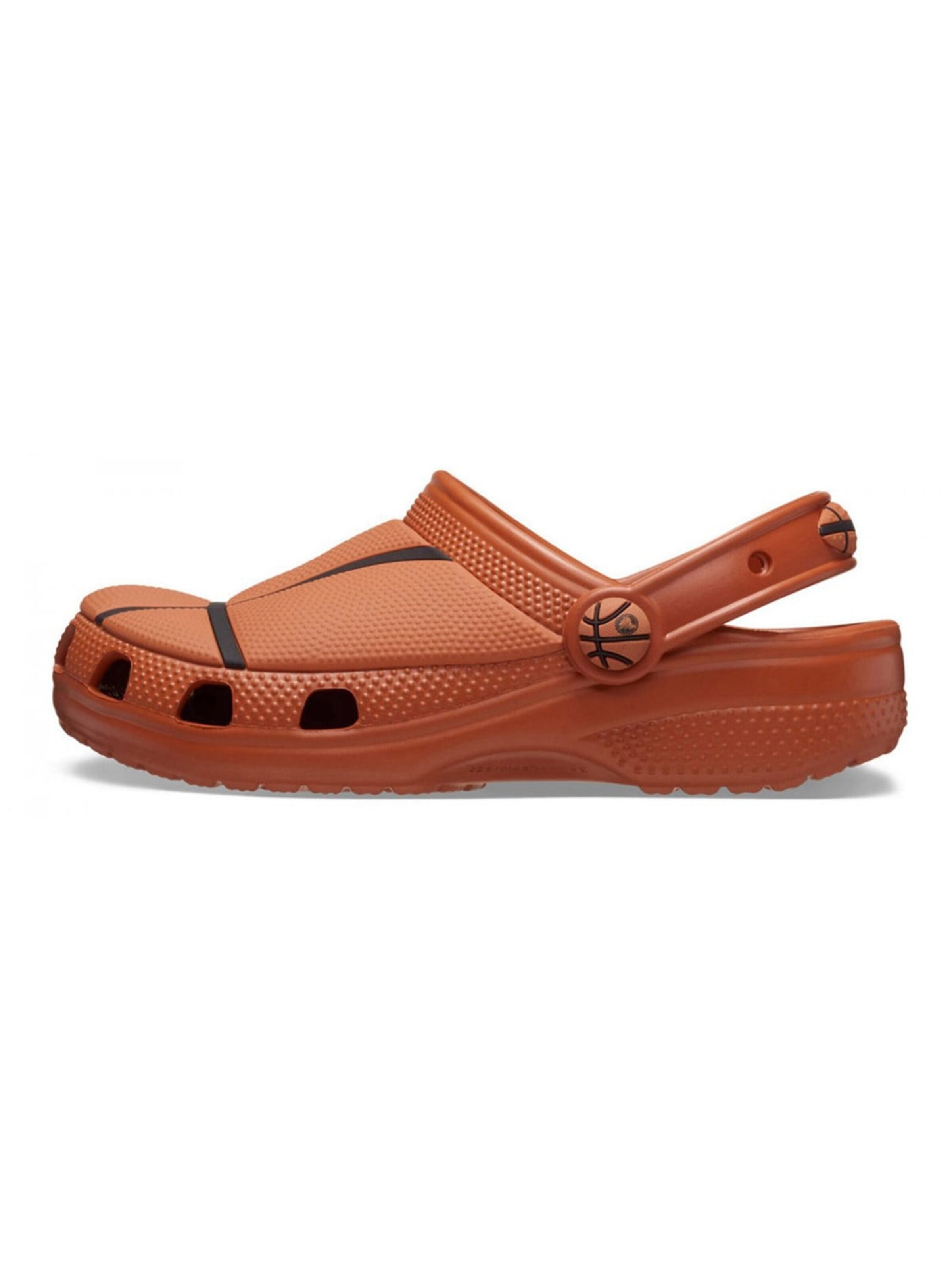 Crocs Sandały 'CLASSIC BASKETBALL CLOG K BROWN' w kolorze brązowy
