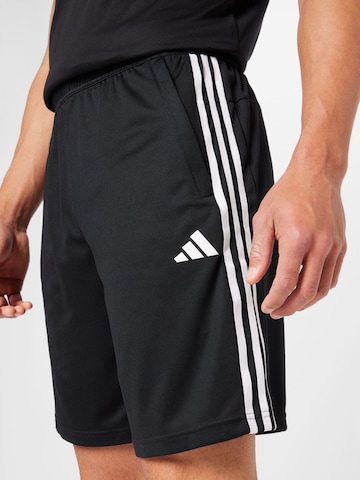 ADIDAS PERFORMANCE Regular Workout Pants 'Train Essentials' in Black