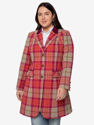 sheego by Joe Browns Between-Seasons Coat in Red: front