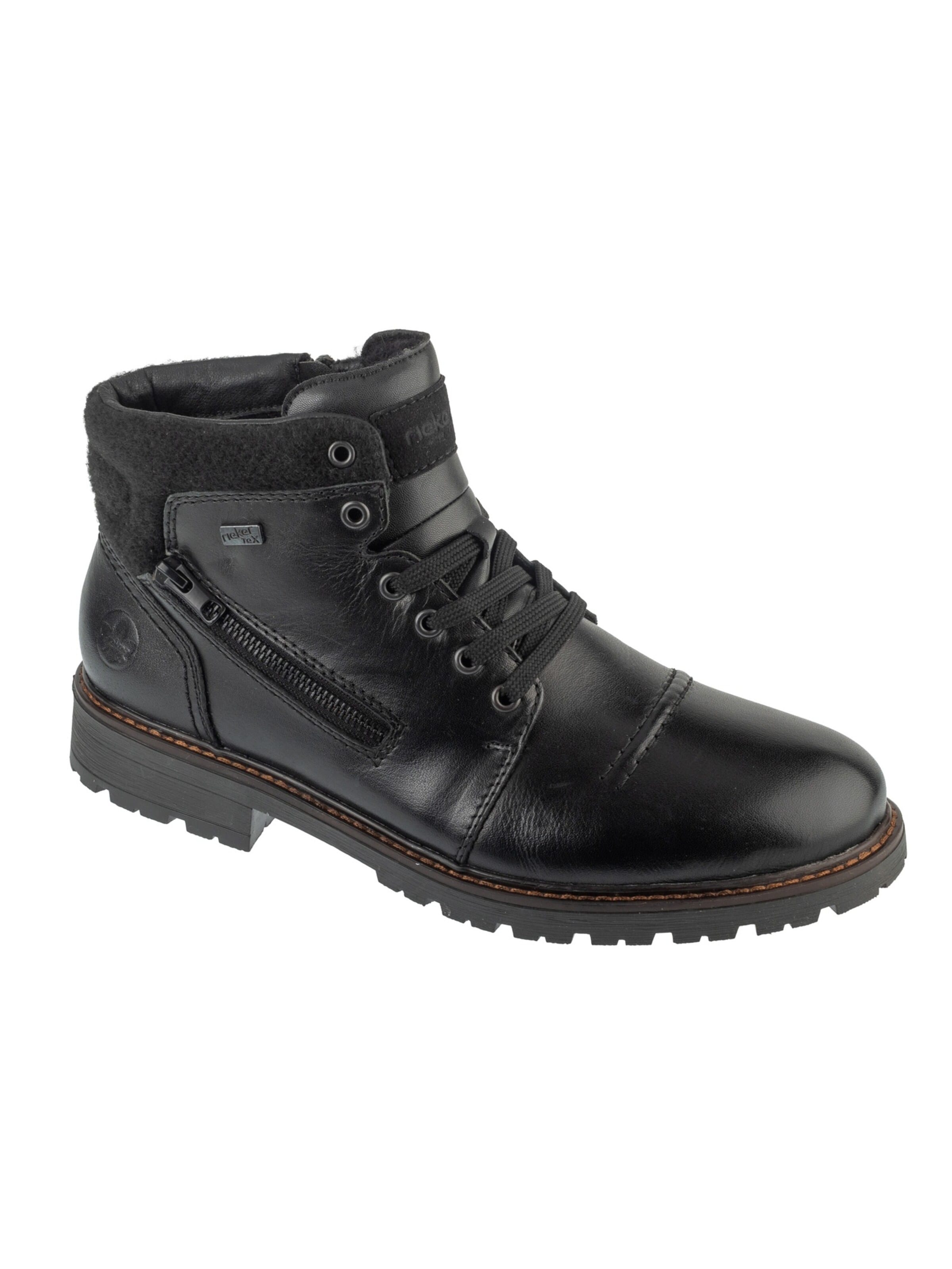 Rieker Lace-up boots 'Rieker Shoes 32020' in Black: front