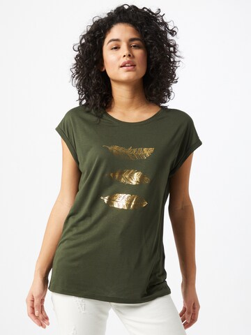 ABOUT YOU - Camisa 'Antoinetta' em verde: frente