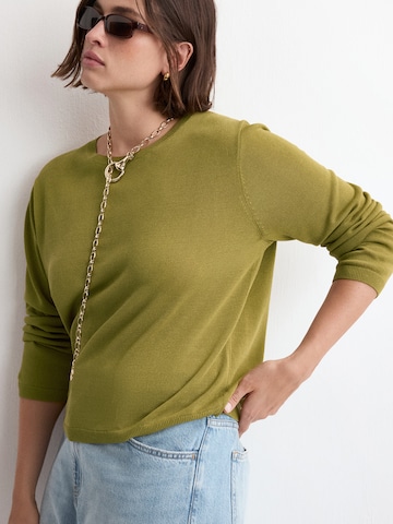 Pull-over 'TENCY' MANGO en vert