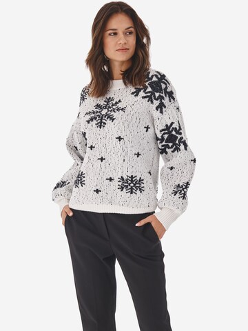 TATUUM Pullover 'FROSTI' in Weiß: Vorderseite