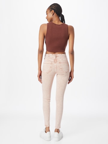 River Island Skinny Jeans 'MOLLY' in Pink
