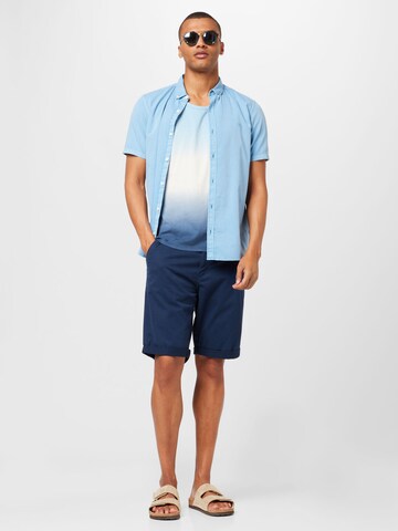 QS Regular Shorts 'John' in Blau