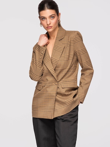 Blazer di Ombre in marrone: frontale