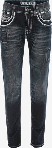 CIPO & BAXX Regular Jeans in Blauw: voorkant