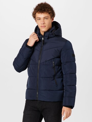 TOM TAILOR DENIM Between-Season Jacket in Blue: front