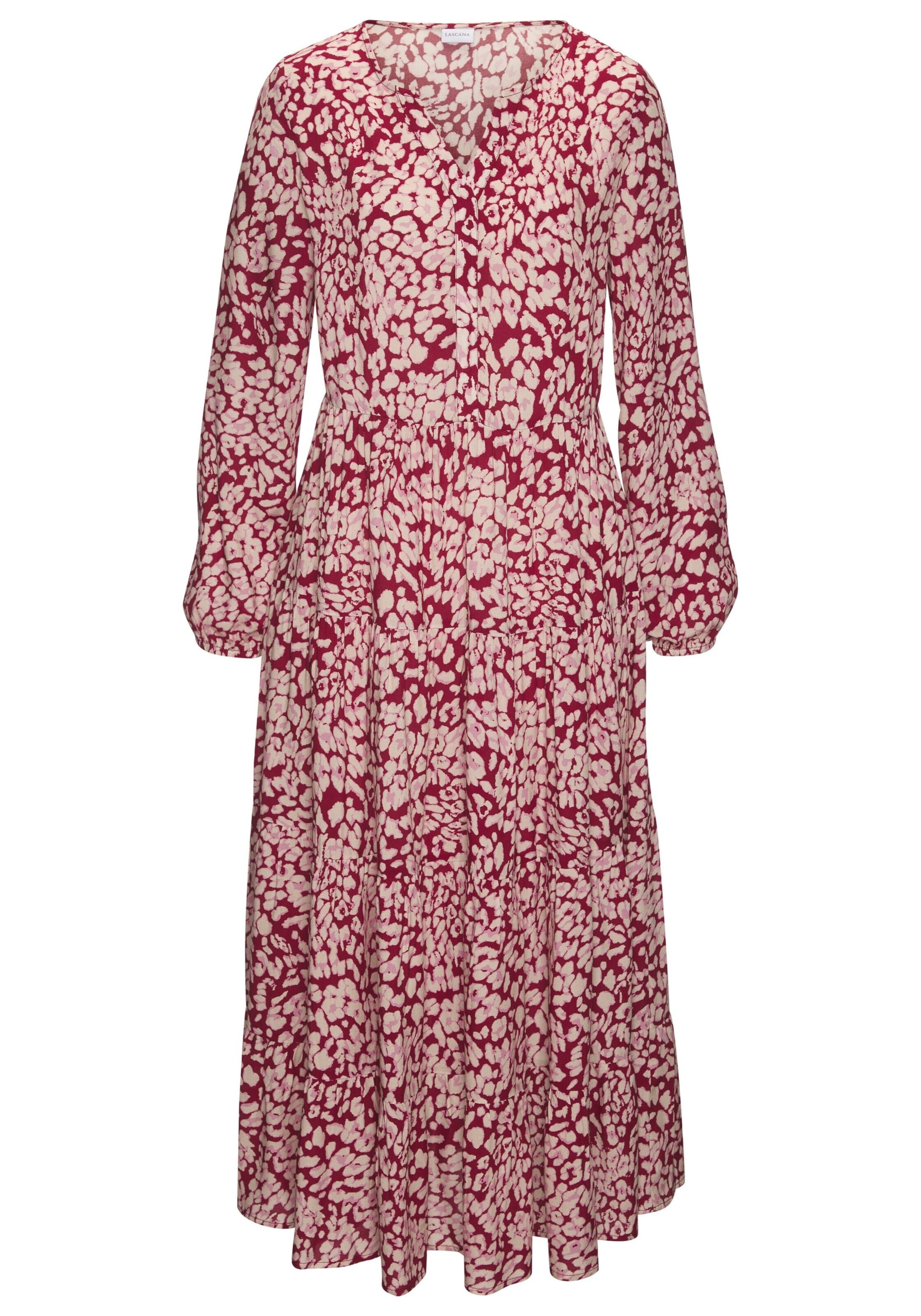 LASCANA Φόρεμα σε κόκκινο: μπροστά