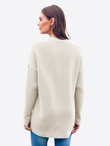 Imily Bela Pulover | bela barva: zadnja stran