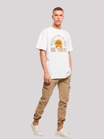emoji couture T-Shirt in Weiß