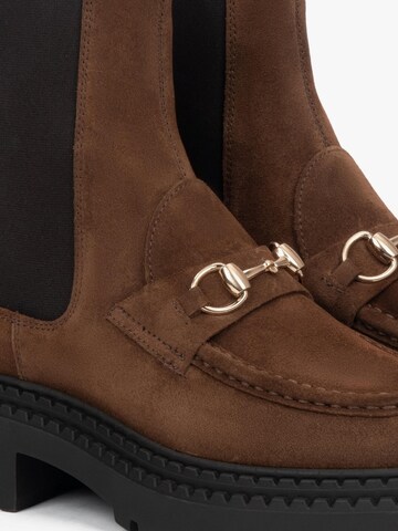 Estro - Botas Chelsea '09-3817' en marrón
