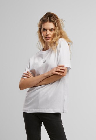 Miss Tee T-Shirt 'Lotus ' in Schwarz