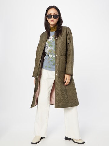 rosemunde Between-Seasons Coat in Green