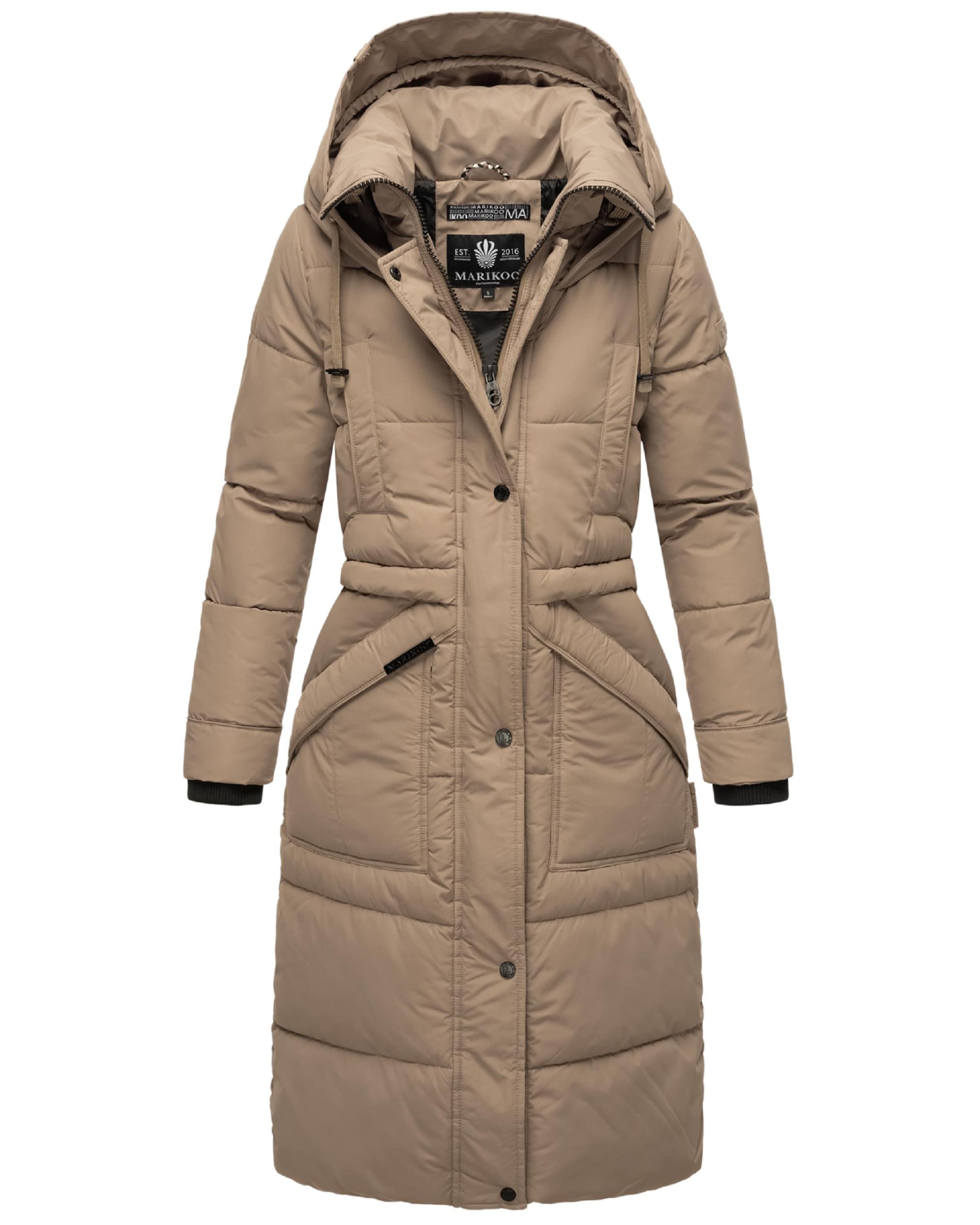 Cappotto invernale 'Ayumii' di MARIKOO in marrone