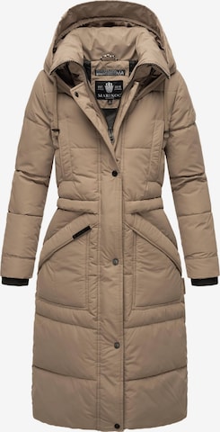 MARIKOO Winter coat 'Ayumii' in Brown