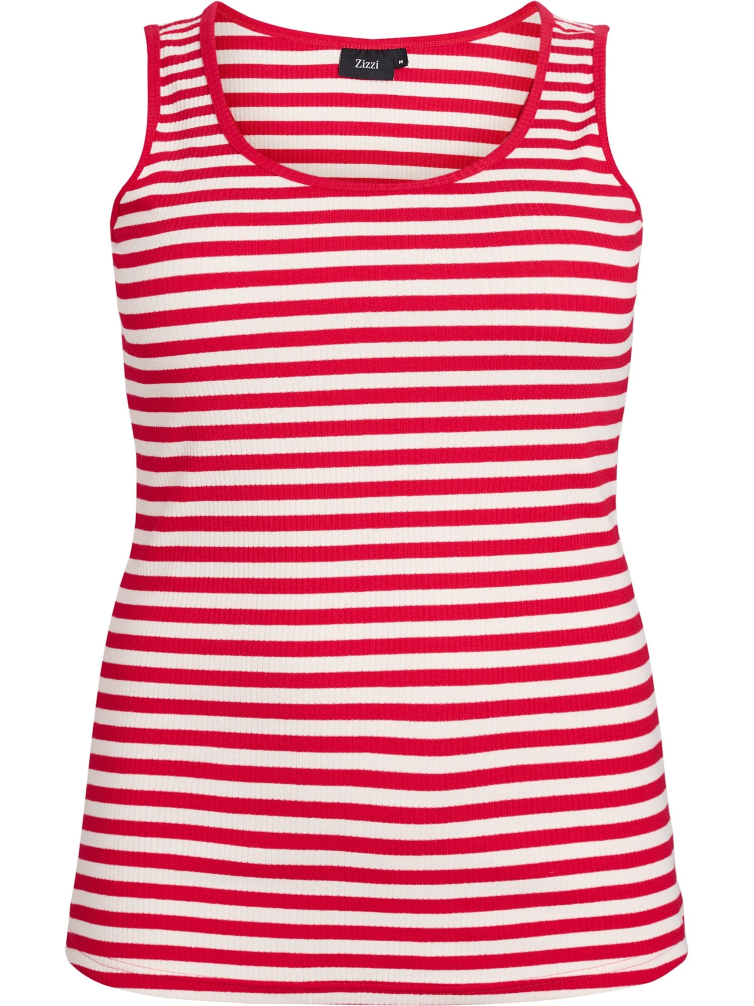 Zizzi Топ 'Caamilla' в Красный: спереди