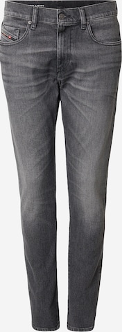 DIESEL Slimfit Farkut '2019 D-STRUKT' värissä musta: etupuoli