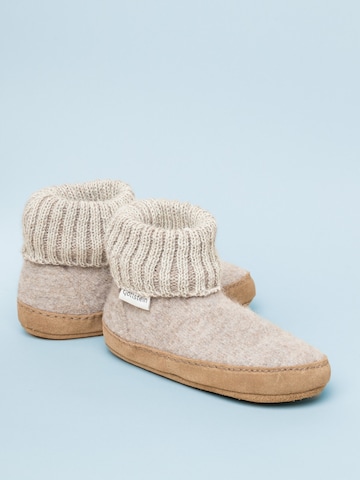 Gottstein Hausschuh 'Hüttenschuhe Alpine Boot LE'‌‌‌‌ in Beige