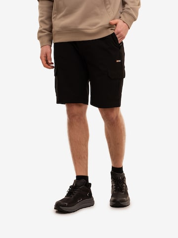 Rukka - Loosefit Pantalón deportivo 'Vapaala' en negro: frente