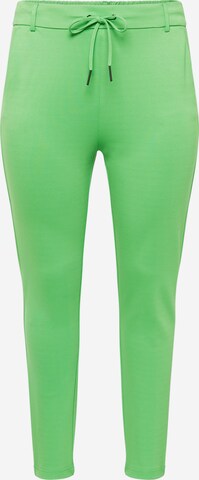 ONLY Carmakoma Pants in Green: front