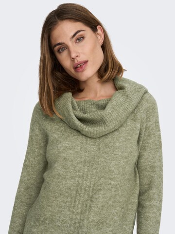 ONLY Knitted dress 'Stay' in Green