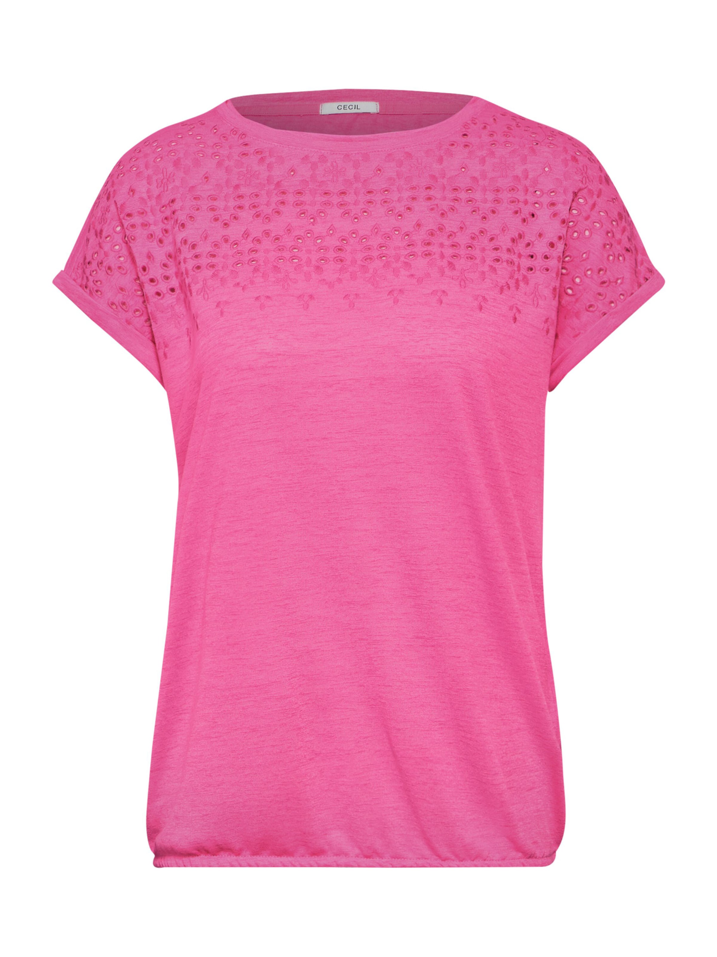 CECIL T-Shirt in Pink: Vorderseite
