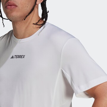 T-Shirt fonctionnel 'Multi' ADIDAS TERREX en blanc