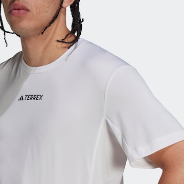 ADIDAS TERREX Functioneel shirt 'Multi' in Wit