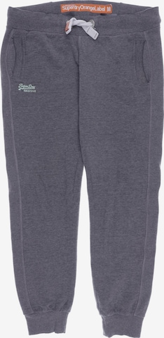 Superdry Pants in M in Grey: front