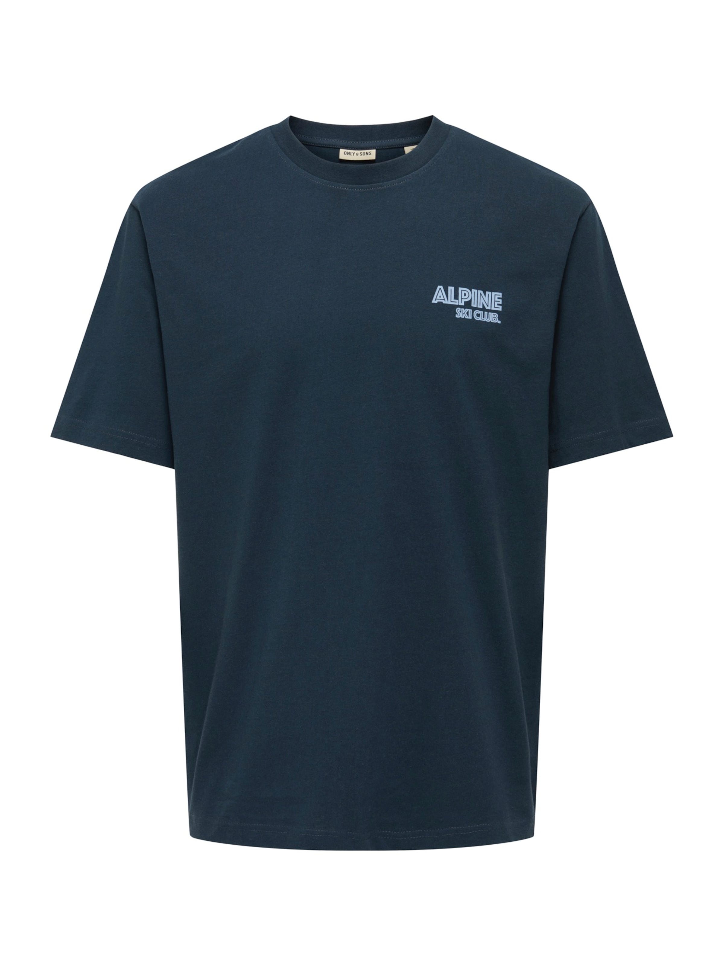 zils Only & Sons T-Krekls 'ONSMILO': no priekšpuses