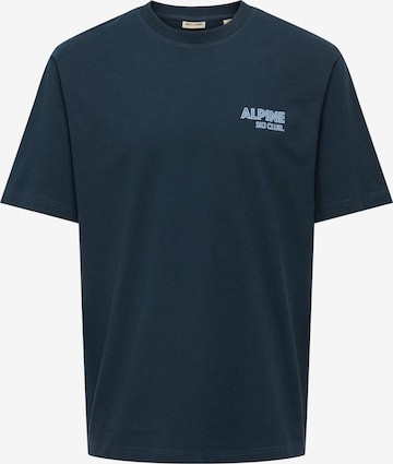 zils Only & Sons T-Krekls 'ONSMILO': no priekšpuses