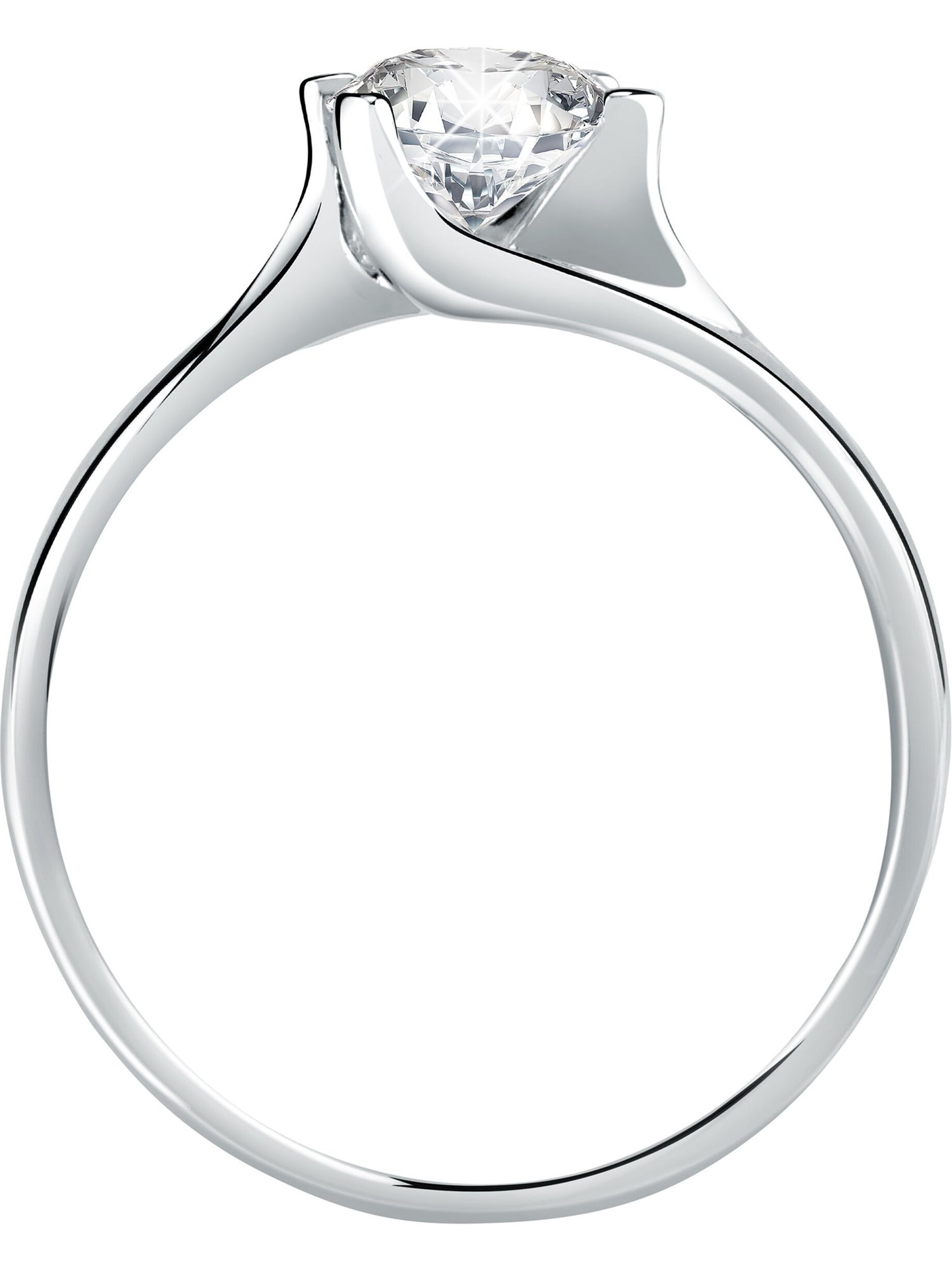 CHRIST Ring in Silber: Vorderseite