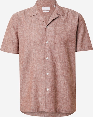 brūns Lindbergh Krekls: no priekšpuses