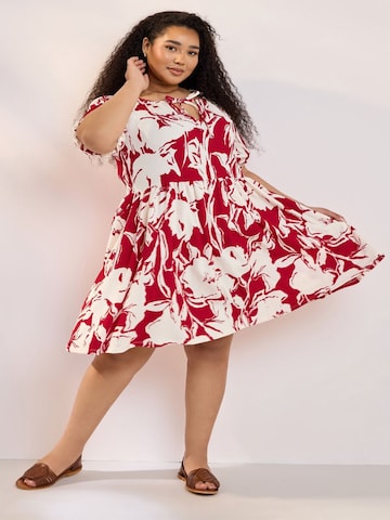 Robe Stil Diva en rouge