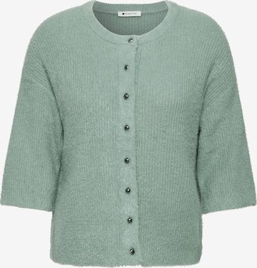 STREET ONE Knit Cardigan in Green: front