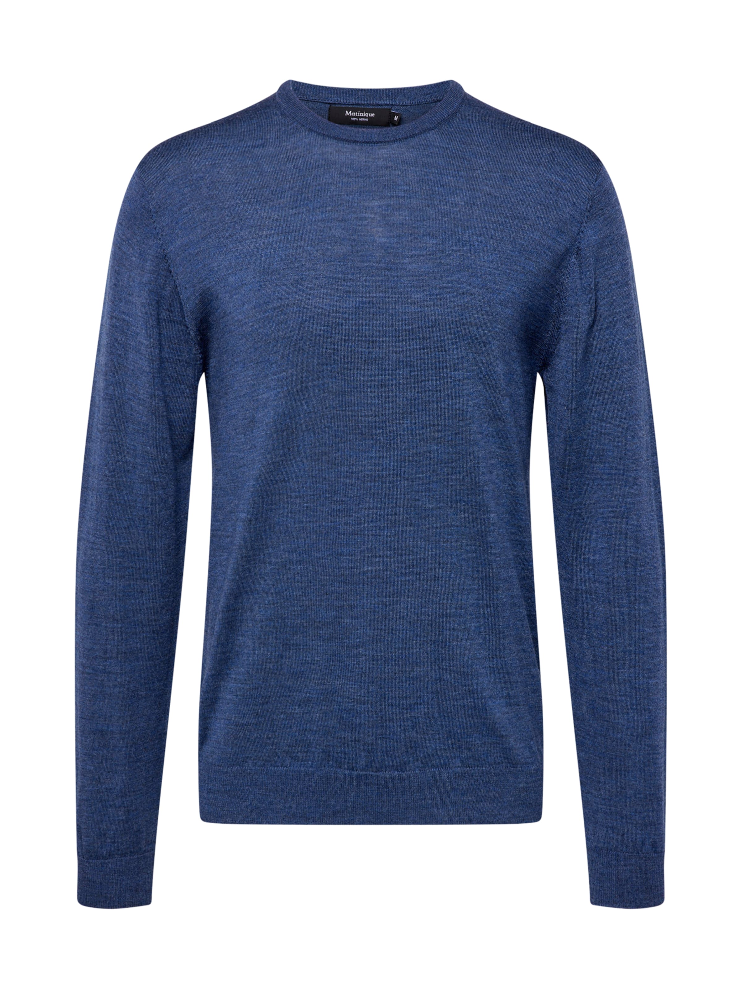 Matinique Rovný strih Sveter 'Margrate' - Modrá: predná strana