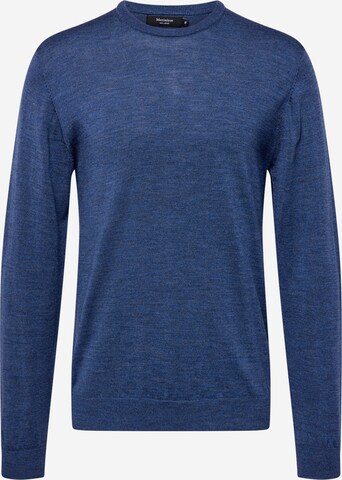 Matinique Regular fit Trui 'Margrate' in Blauw: voorkant