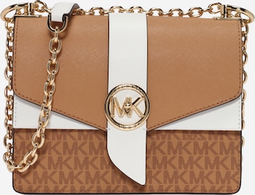 MICHAEL Michael Kors Schoudertas 'CONV' in Bruin: voorkant