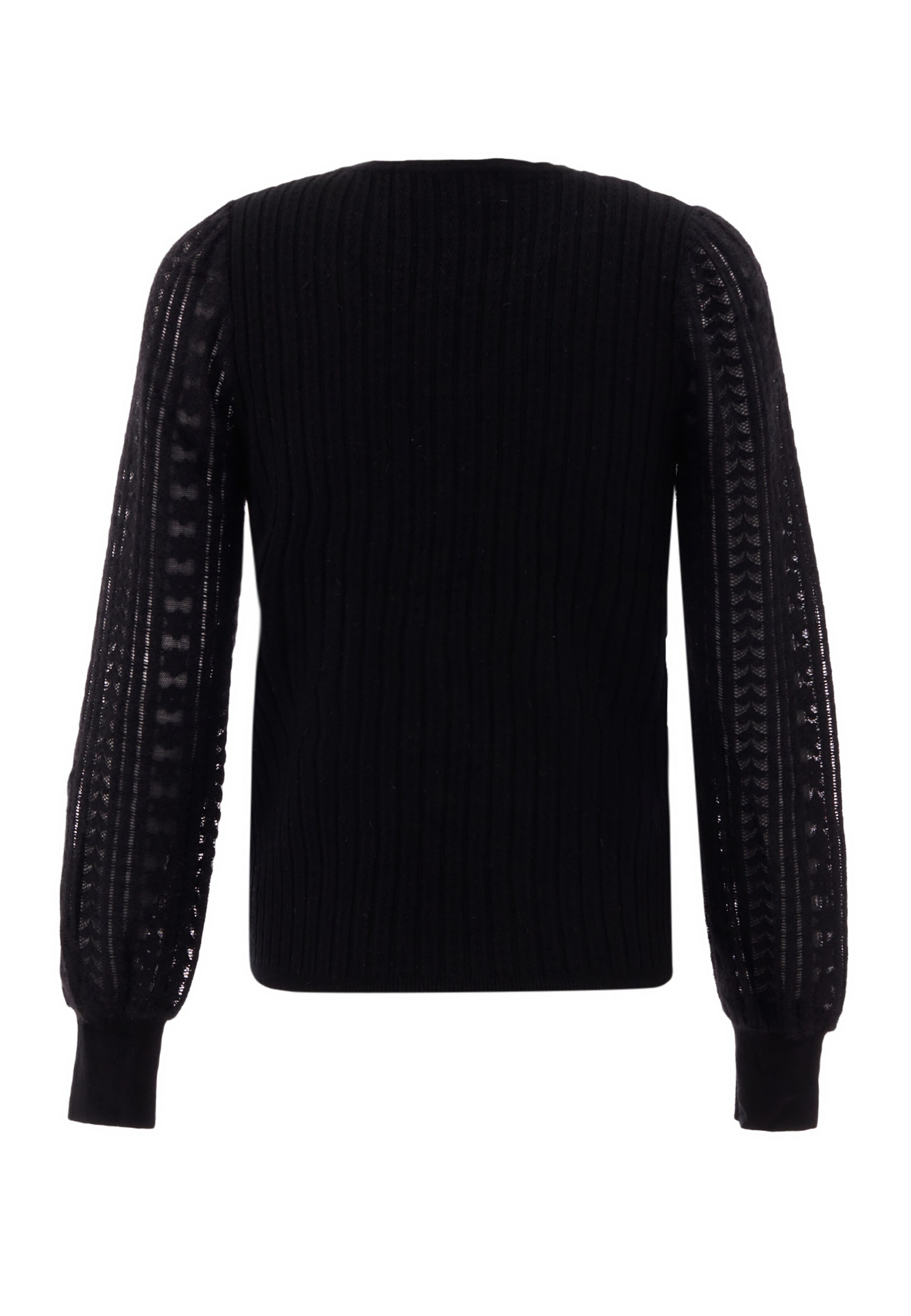 NAEMI Cardigan i sort