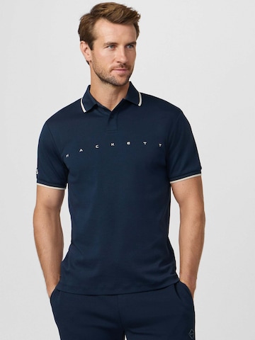 Maglietta 'Essential' di Hackett London in blu: frontale