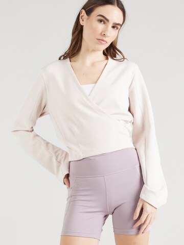 ADIDAS PERFORMANCE Sportief sweatshirt 'COVER-UP' in Lila: voorkant