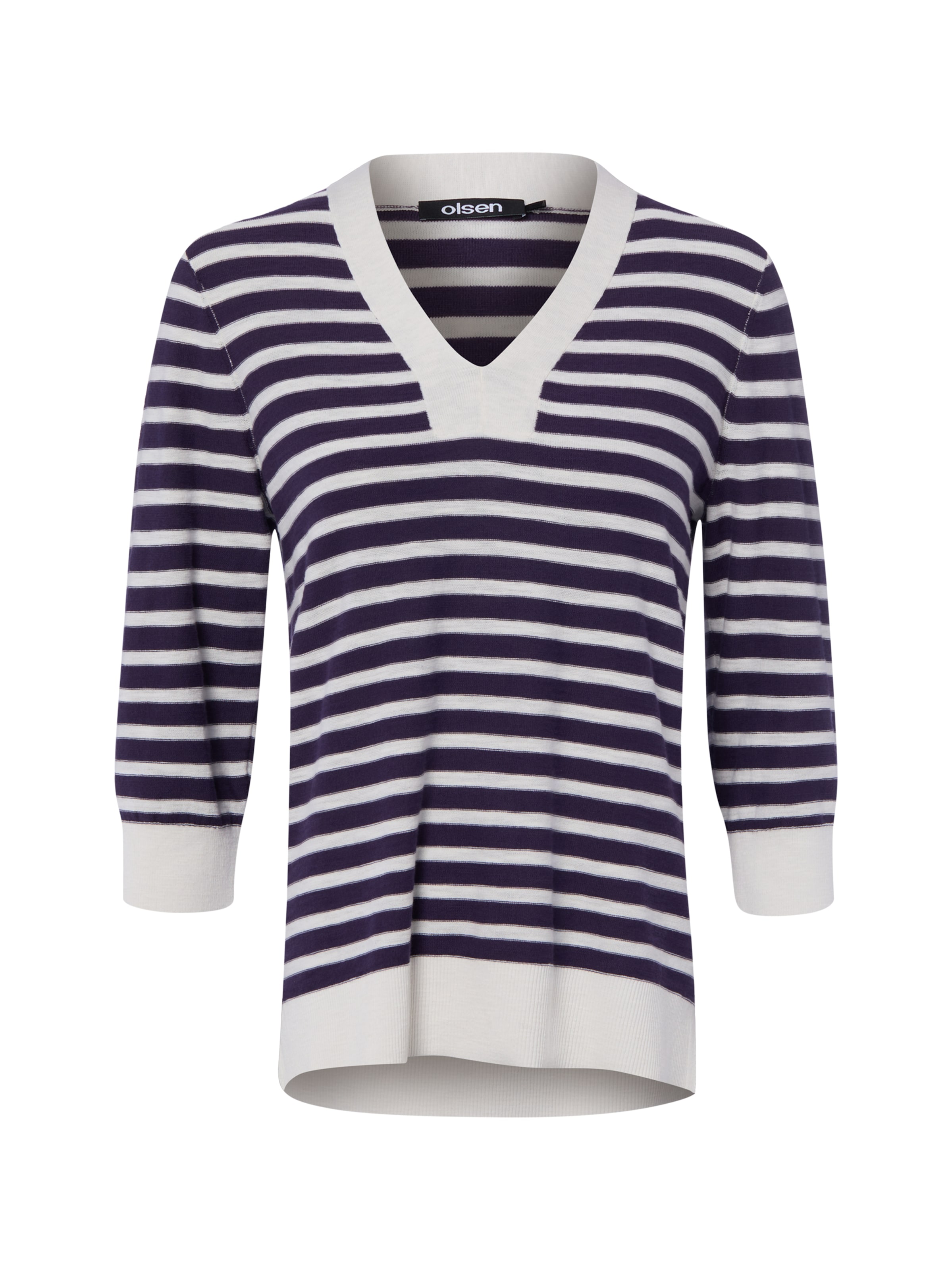 Olsen Shirt 'Henny' in Purple: front