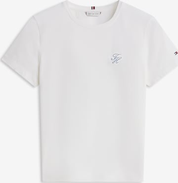 Tricou de la TOMMY HILFIGER pe alb: față