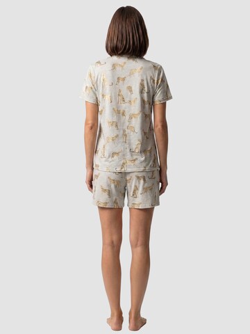 Rösch Shorty ' Leopard ' in Beige