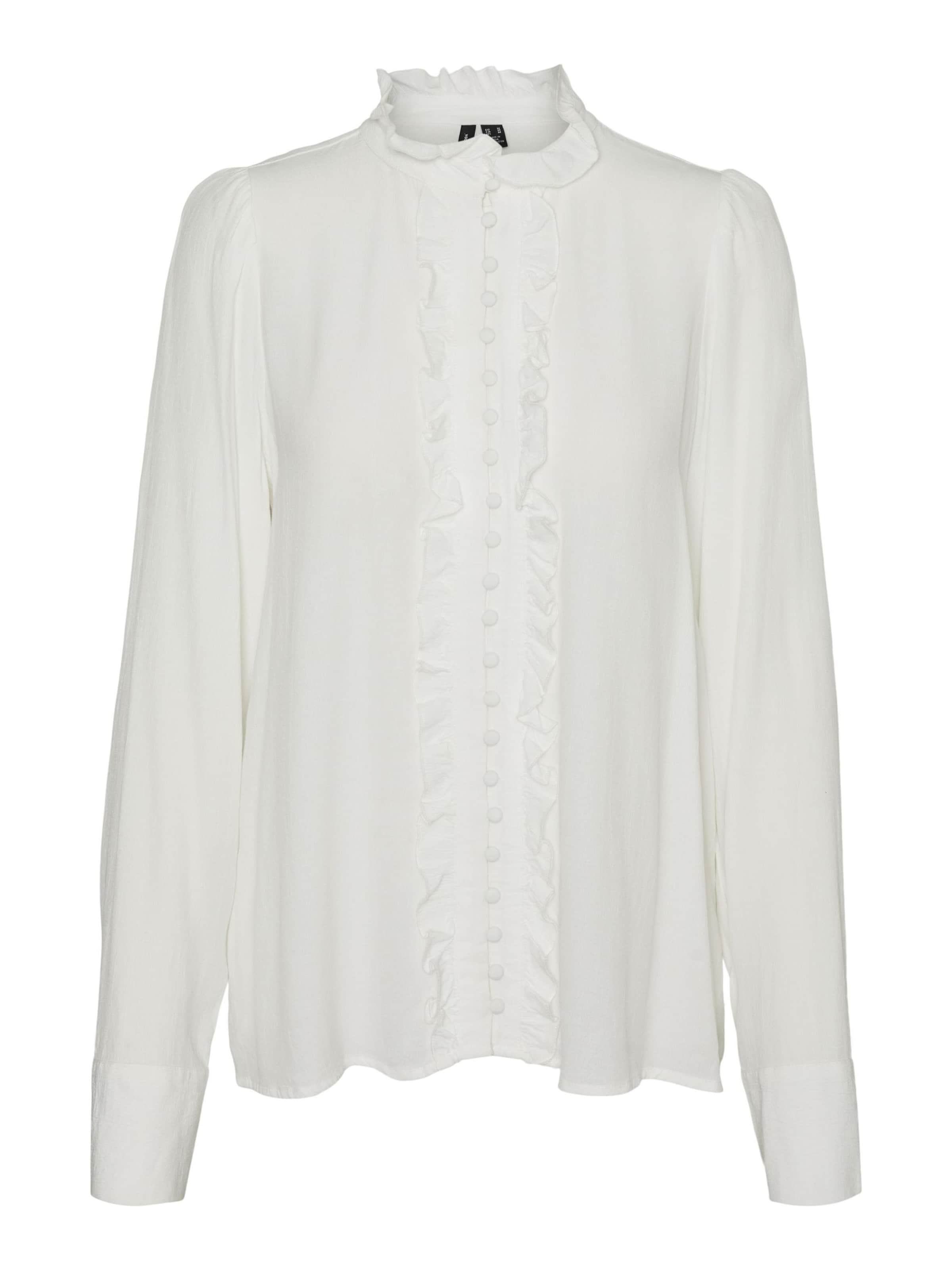 Chemisier 'Sella' VERO MODA en blanc : devant