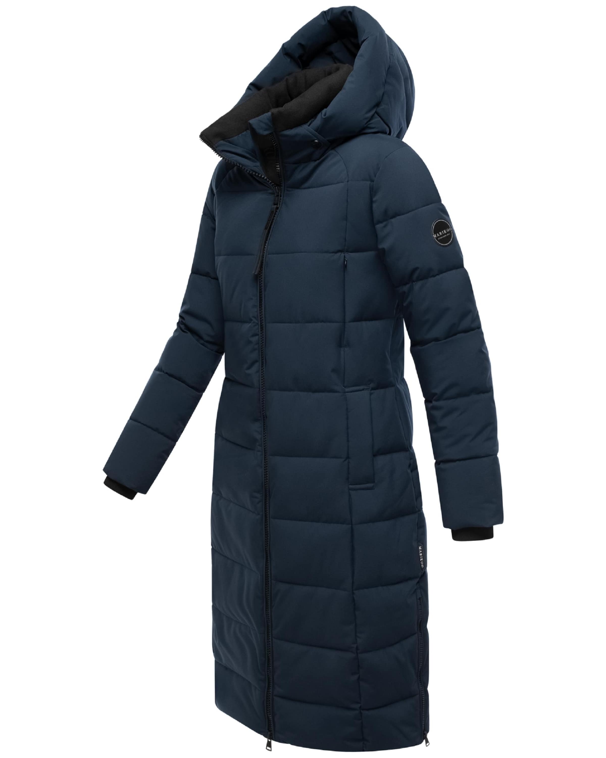 MARIKOO Wintermantel 'Lanitaa XVI' in Blauw