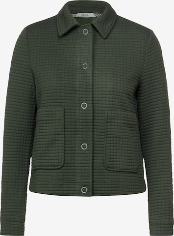 CECIL Between-Season Jacket in Green: front